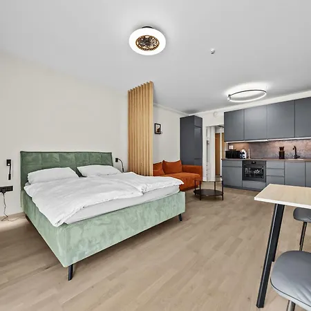 1,5 Ac Apartment, Balcony,new Building, Downtown, Old