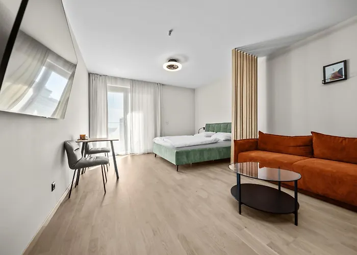 Апартаменты 1,5 Ac Apartment, Balcony,new Building, Downtown, Old Братислава