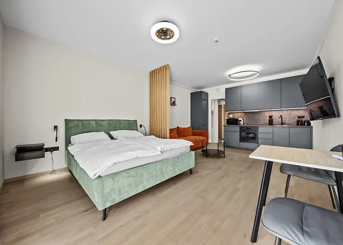 1,5 Ac Apartment, Balcony,new Building, Downtown, Old